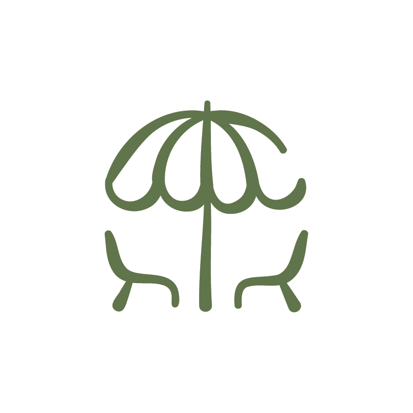 care home garden area